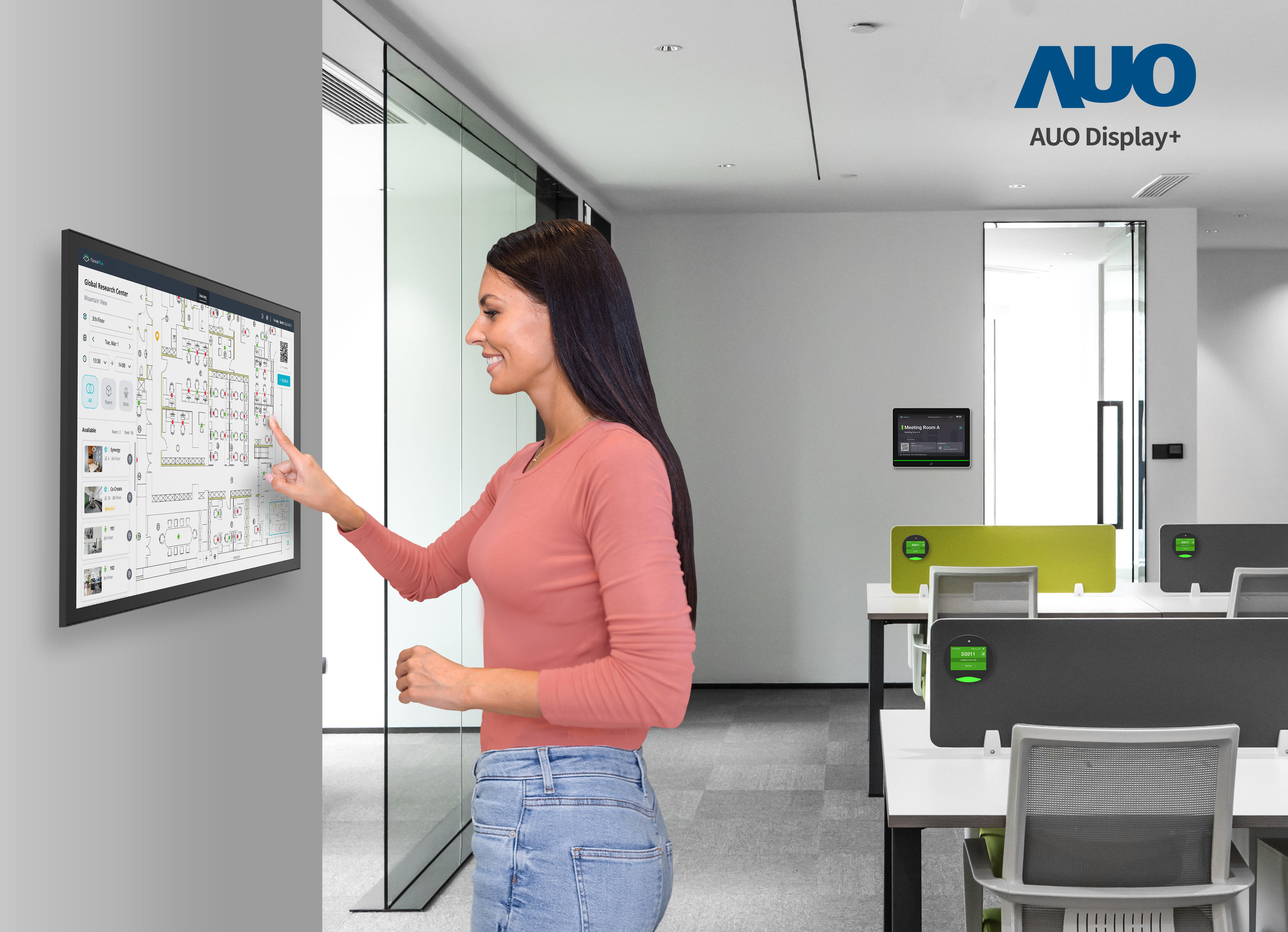 达擎会议空间管理解决方案可应用于空间预约和管理流程，将办公空间的查询、预约和保留等流程自动化，为用户提供更灵活、弹性的工作模式