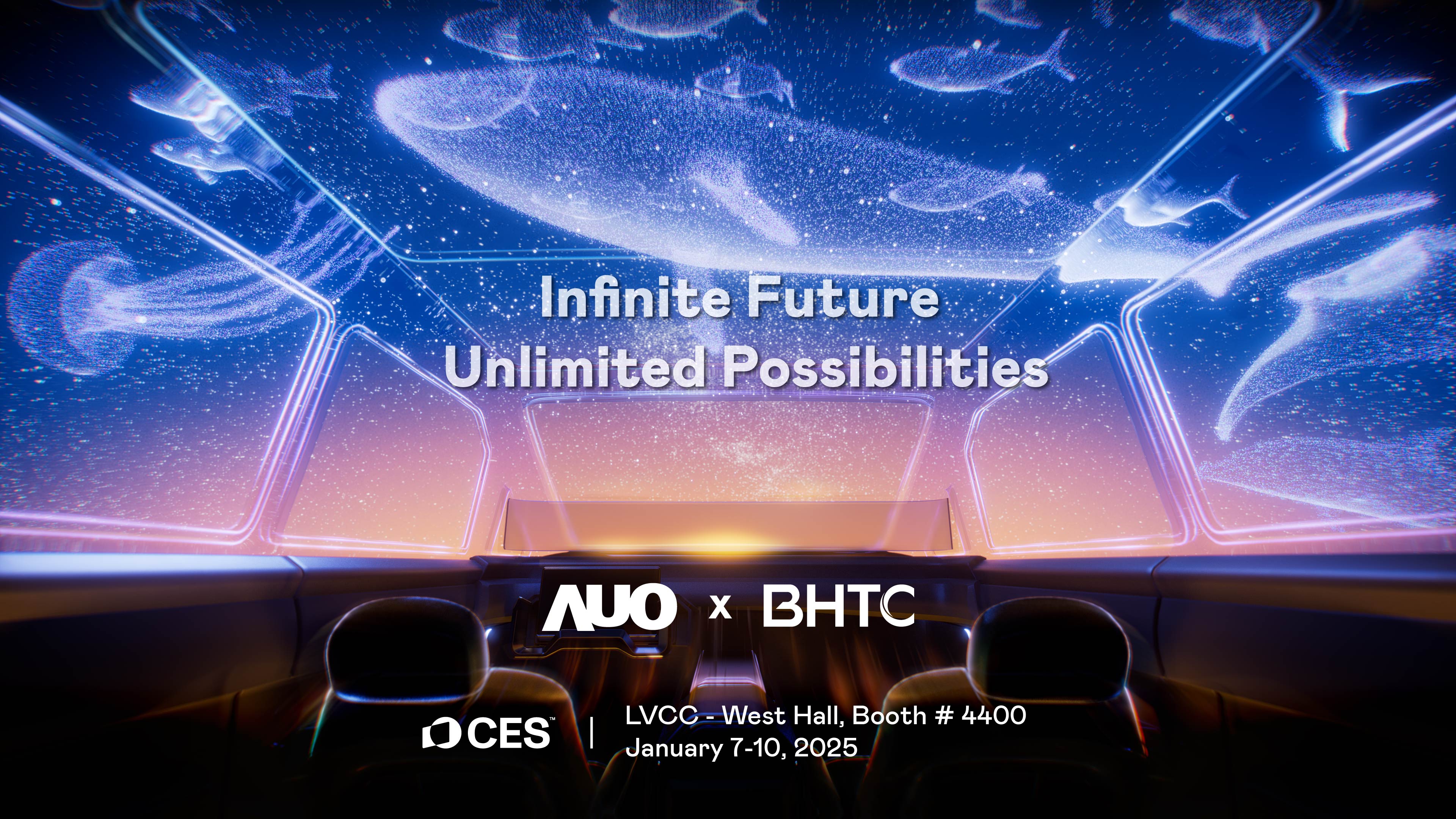 米兰·(milan)以Infinite Future, Unlimited Possibilies为主题，联合BHTC于CES 2025扩大规模展出