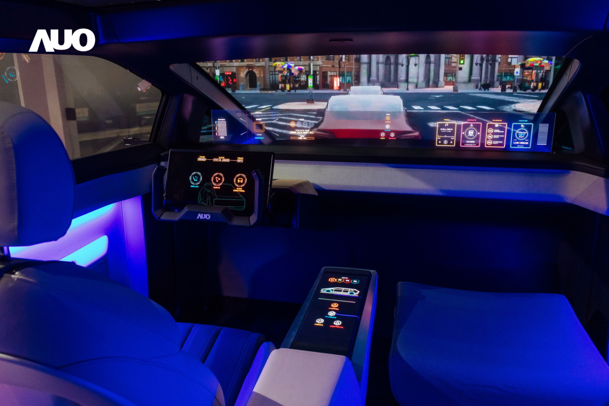 「友達智慧座艙2025」以使用者體驗為核心，運用Micro LED顯示科技為基礎搭配AI創新應用，打造沉浸、互動的座艙體驗，獲得台灣精品銀質獎