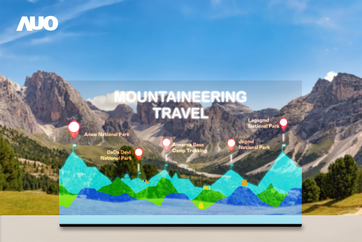 友達「177吋高透明度Micro LED顯示器」獲得台灣精品銀質獎，打破視野與空間的限制，適合應用於智慧零售、文物展示、創新廣告與智慧移動等場域