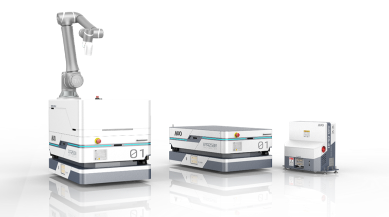 友達數位開發的自主式移動機器人（AMR250M），搭配全向輪並結合AI演算法、2D LiDAR、3D攝影機等技術，協助客戶實現產線全自動化